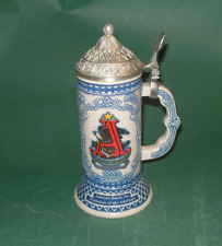 2002 Anheuser Busch EVOLUTION OF THE A & EAGLE Series 1872 @1886-1889 Beer Stein picture
