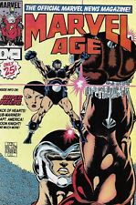 Marvel Age Comic 9 Bronze Age First Print 1983 Previews Super Boxers Karl Kesel picture