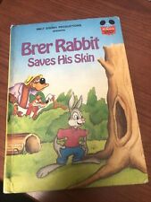 Vintage Walt Disney Productions Brer Rabbit Saves His Skin 1979 Book Club Ed picture