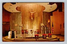 Holiday FL-Florida, Altar, St Vincent De Paul Catholic Church, Vintage Postcard picture