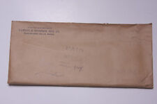 1928 Lamson Goodnow Boston Maine RR Railroad Freight Invoices Oct 8 Seal L910F picture