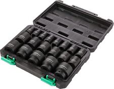 19-Piece 1/2-Inch Drive 6 Point Shallow Impact Socket Set  picture