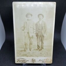 Helena Montana Cabinet Photo OLD MEN HOLDING RIFLE 1900S RARE picture