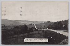 Postcard The Neck from Russell Hill near Tunkhannock Pennsylvania picture