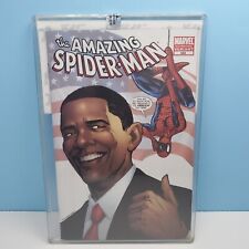 Amazing Spider-Man #583 Obama Variant 4th Printing CGC 9.9 SS Jimenez 2009 picture