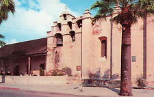 San Gabriel CA California, Mission San Gabriel Archangel, 1771, Vintage Postcard picture
