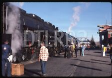 JD12 UP UNION PACIFIC 844 3985 GREEN RIVER WY WYOMING ORIGINAL SLIDE picture
