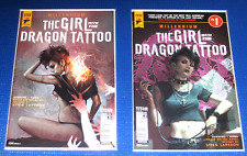 The Girl With The Dragon Tattoo # 1 & #2 (TITAN COMICS 2017) COMPLETE SET NM/NM+ picture