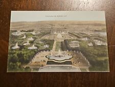 Vintage Postcard Versailles Palace,  Panoramic Ariel View T850 picture