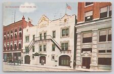 Fort Wayne Indiana Alt Heidelberg Hotel Restaurant Horse & Buggy Postcard 1908 picture