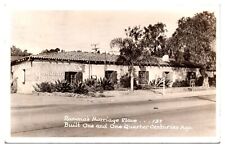 RPPC Ramona's Marriage Place, San Diego, CA Postcard picture