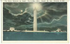 The Perry Memorial by Night Put-In-Bay Ohio UNP Vintage WB c1912 OH Postcard picture