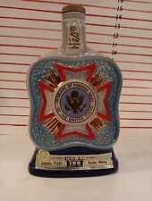 Vintage Jim Beam 1971 Indiana VFW 50th Anniversary Bottle Decanter Empty picture