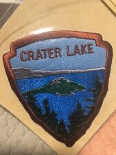 Vintage 90s New In Packaging Crater Lake National Park Arrowhead Iron-on Patch picture