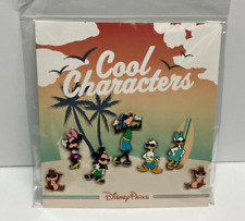 2013 Disney Parks Cool Characters Pin Set of 7 Mickey Minnie Mouse (NEW) picture