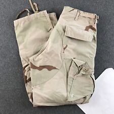 US Military Desert Camo Pants Mens Medium Regular Combat Trousers #5602 picture