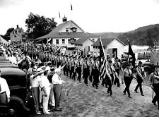 1930s GERMAN BUND MARCH,  ANDOVER NJ Photo  (177-e) picture