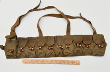 Original Chinese SKS 56 Semi Auto 10 pouch chest ammo carrier earlier version picture