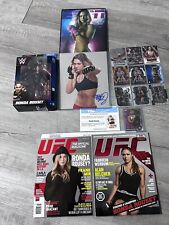 Ronda Rousey Auto, Magazines, Action Figure And Cards. picture