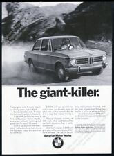 1970 BMW 2002 car photo The Giant Killer vintage print ad picture