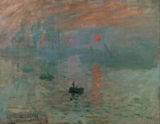 Impression, Sunrise Claude Monet - 8x10 Glossy Photo Reprint picture