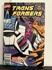Transformers #75 (1991) Newsstand, Late in the series issue, Lower Distribution picture