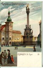 Czech Austria Elbogen Loket - Namesti pre WWI vintage postcard picture