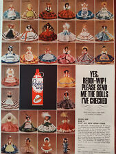 1965 Ladies Home Journal Ad Advertisement for the REDDI WHIP Doll Collection picture