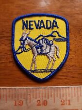 Vintage State of Nevada Patch  V1 Mustard picture