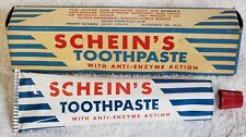 RARE 1932 Orig Henry Schein Toothpaste HSIC Dental History Dentist Advertising picture
