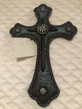 Cowboy Cross NWT 7-3/4x5” Teal Green Composite  picture