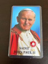Saint Pope John Paul II 3rd Class Relic Card picture