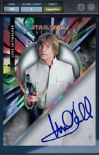 Topps Star Wars Card Trader Masterwork MARK HAMILL AUTO LEGENDARY AWARD picture
