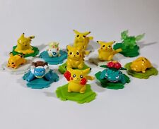 Vintage Pokemon Bandai Full Color Stadium Mini Figure Toy Lot Japan 1999 Pikachu picture