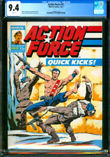 Action Force #15 GI Joe Marvel UK 1987 CGC 9.4 Quick Kick picture