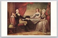 Post Card portrait of the Washington Family by Edward Savage F244 picture