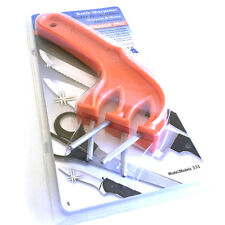 Edgemaker Pro Orange Unbreakable Knife Sharpener High-Impact Plastic Handle picture