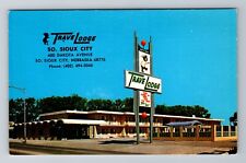 Sioux City NE-Nebraska, Travel Lodge Motel, Advertising, Vintage Postcard picture