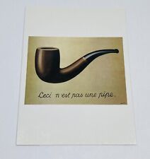 Phaidon Greeting Card “The Treachery Of Images” Rene Magritte Briar Pipe Art P1 picture
