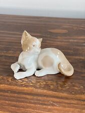 Lladro Surprised Cat/Pet Me  #5114 Excellent Condition with box picture