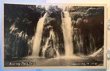 Burney Falls, California CA-Shasta County-c1940s antique RPPC unposted picture