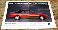 1994 BMW 325i Convertible E36 Original Magazine Advertisement Small Poster picture