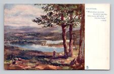 Postcard Loch Ussie Ross Cromarty Scotland, Tuck Oillette A13 picture
