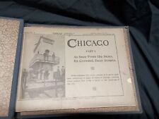 1894 Series 1 S.B Frank Photography Book 10 part 160 page Chicago Art Portfolio  picture
