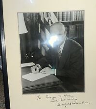 DWIGHT D. EISENHOWER - AUTOGRAPHED INSCRIBED PHOTOGRAPH picture