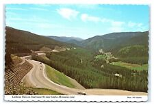 Postcard Lookout Pass on Interstate 90 near Idaho-Montana Line (scalloped) K22 picture