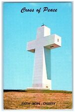 c1960's Scene Of the Cross Of Peace Alto Pass Illinois IL Unposted Postcard picture