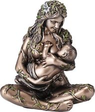 Veronese Design 4 3/8 Inch Mother Earth Gaia Nurturing Baby Resin Miniature...  picture