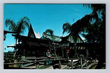 Indian Rocks Beach FL-Florida, Trader Frank's Restaurant, Vintage Postcard picture