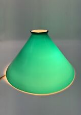 Antique Emeralite Style Conical Cased Glass Lamp Shade 9-5/8